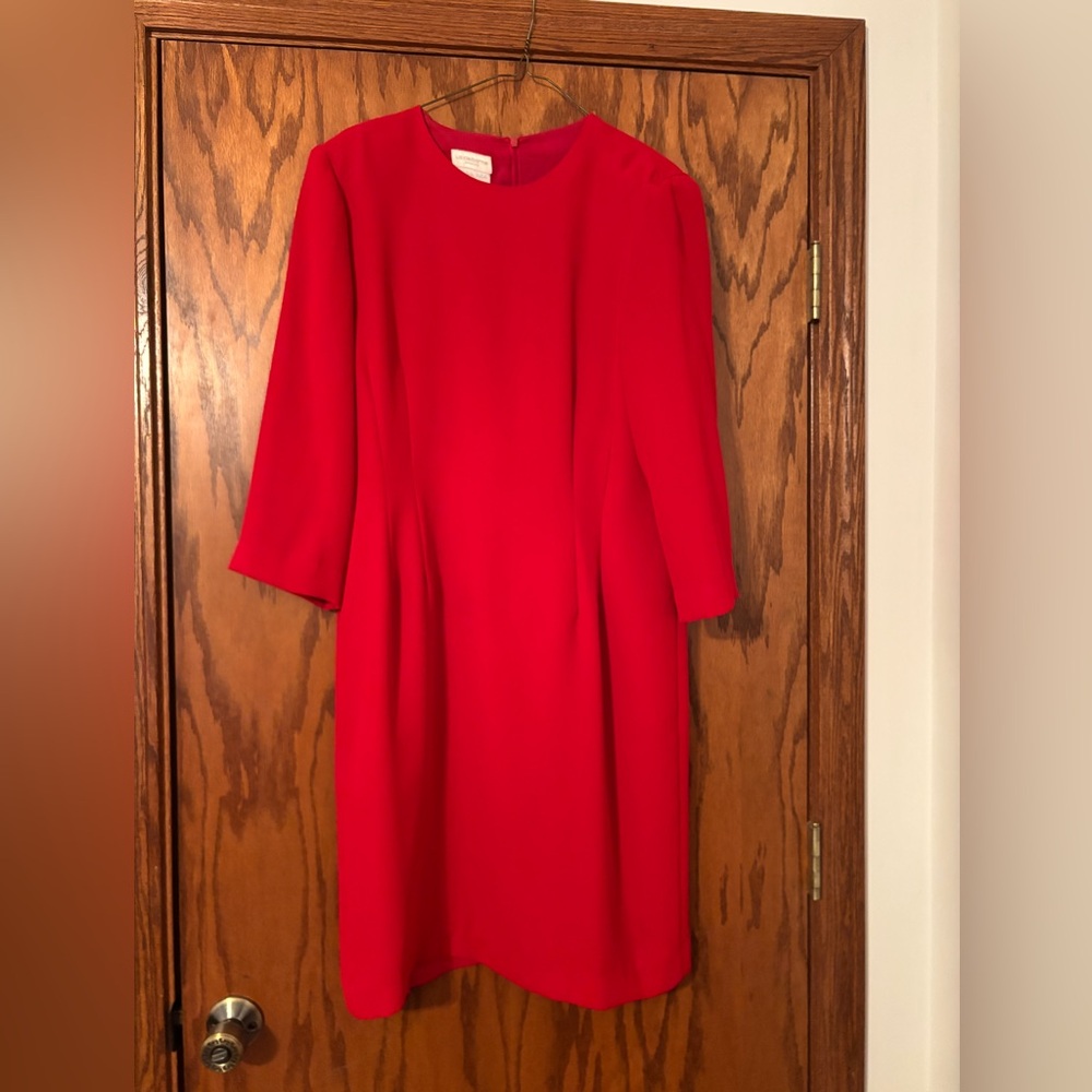 PRICE DROPPED!! NWOT Liz Claiborne Size 12 Red Dress